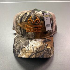 Realtree Edge Trucker Hat Cap Men’s Multicolor Camo Mesh Snapback
